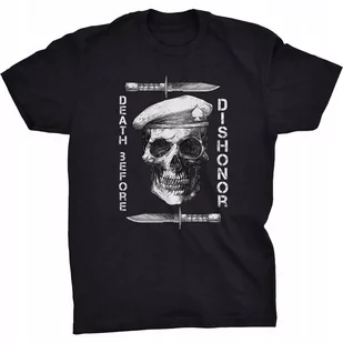 Death Before Dishonor Koszulka Wojskowa Militarna - Koszulki męskie - miniaturka - grafika 1