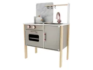 Zabawki AGD - Lupilu Drewniana kuchnia lub sklep z akcesoriami Nowoczesna kuchnia do zabawy - miniaturka - grafika 1