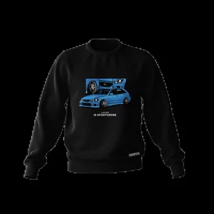 Czarna bluza Lexus IS Sportcross-XXL - Odzież do sportów motorowych - miniaturka - grafika 1