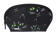 Kosmetyczki, organizery i kuferki - Kosmetyczka damska kuferek organizer torebka REED seria CATS BLACK - miniaturka - grafika 1