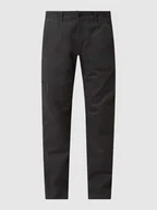 Spodnie męskie - Chinosy o kroju tapered fit z bawełny model ‘Pilotte’ - miniaturka - grafika 1