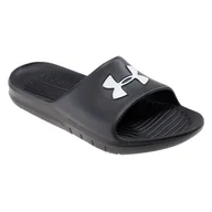 Klapki i japonki damskie - Klapki UNDER ARMOUR UA CORE PTH SL 3021286-001 – Czarny - miniaturka - grafika 1