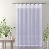 Firany - Firanka gładka markizeta siatka z lamatexem srebrnym 300cm 300 cm - miniaturka - grafika 1