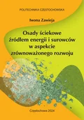Technika - Osady ściekowe źródłem energiii surowców w aspekcie zrównoważonego rozwoju. - miniaturka - grafika 1
