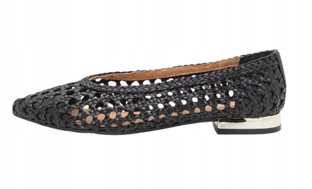 GIOSEPPO DAMSKIE BALERINY CZARNE SKÓRZANE 38 SAI