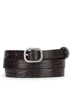 Paski - Gino Rossi Pasek BLYL23006 Brązowy - miniaturka - grafika 1