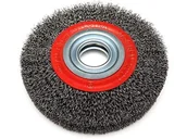 Akcesoria do elektronarzędzi - Dedra Szczotka druciana tarczowa 200mm,redukcje:25,22,20,16,12.7mm F34-200 2401do2550_uz-112-uniw - miniaturka - grafika 1