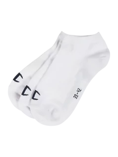 Skarpetki męskie - Krótkie skarpety z detalem z logo w zestawie 3 szt. model ‘Sneaker Sock’ - grafika 1