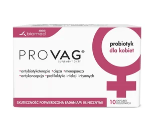 Biomed KRAKÓW Provag x 10 kaps - Układ moczowy i płciowy - miniaturka - grafika 1
