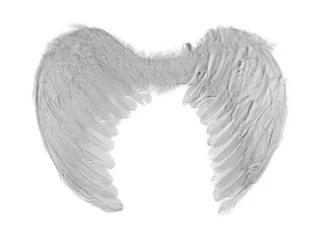 Skrzydła anioła białe - 45x35 cm - Dodatki do strojów karnawałowych - miniaturka - grafika 1