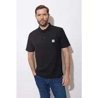 Koszulki męskie - Koszulka męska polo Carhartt Force Midweight Pocket K570 - miniaturka - grafika 1