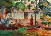 Plakaty - Plakat Paul Gauguin Te raau nahie Miłe kwiaty Tahiti 1896 - miniaturka - grafika 1