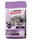 Żwirek dla kotów - Certech Super Benek Standard Line Lawender 2x 25 l - gruboziarnisty żwirek dla kotów o zapachu lawendy (50 l) - miniaturka - grafika 1