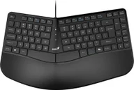 Klawiatury - Genius Ergo KB-700 CZ/SK czarna - miniaturka - grafika 1