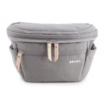 BEABA Torba Dla Mamy 2w1 Biarritz Heather Grey - Akcesoria do wózków - miniaturka - grafika 1