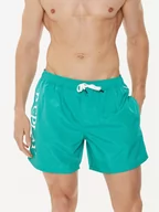 Kąpielówki męskie - Replay Szorty kąpielowe LM1119.000.82972 Zielony Regular Fit - miniaturka - grafika 1