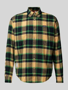 Koszula casualowa o kroju regular fit z kołnierzykiem typu button down - Koszule męskie - miniaturka - grafika 1