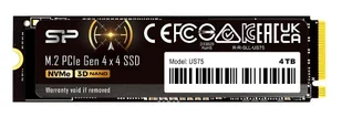 Silicon Power SSD US75 4TB M.2 PCIe Gen4x4 NVMe 1.4 SP04KGBP44US7505 - Dyski SSD - miniaturka - grafika 1