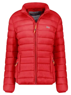 Geographical Norway Kurtka pikowana "Atikolor" w kolorze czerwonym - Kurtki damskie - miniaturka - grafika 1