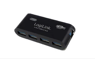 LogiLink 4-portowy czarny - Huby USB - miniaturka - grafika 1