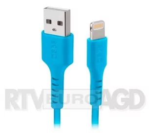 SBS Mobile SBS Mobile SBS Kabel USB 2.0 iPhone Lightning 1 metr niebieski (TECABLEUSBIP5A) - Kable USB - miniaturka - grafika 1