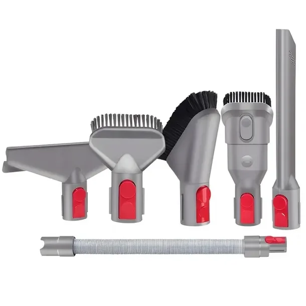 5x Szczotka Ssawka + Wąż Elestyczny (rura) Do Dyson V7 V8 V10 V11 V15 Sv10