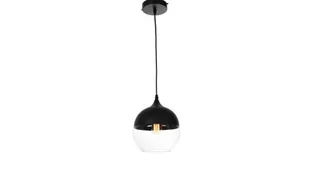 Lumina Deco Deco LAMPA WISZĄCA LOFT INDUSTRIALNA CZARNA ALBION NEW LDP 6805 (BK+PR) - Lampy sufitowe - miniaturka - grafika 1