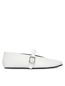 Baleriny - Badura Baleriny ELAN-V1860-131-1 Biały - miniaturka - grafika 1