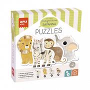 Puzzle - Puzzle progresywne My First Apli Kids - Sawanna 2+ - miniaturka - grafika 1
