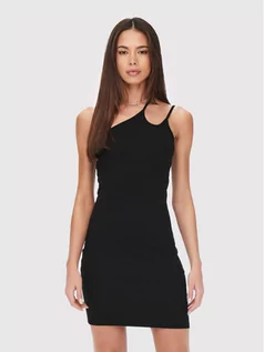 Sukienki - Only Sukienka letnia Nessa 15261103 Czarny Slim Fit - grafika 1