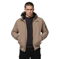 Kurtki i kamizelki sportowe męskie - Pit Bull Kurtka Zimowa Balboa II Dark Sand - miniaturka - grafika 1