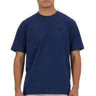 Koszulki męskie - Koszulka męska New Balance MT41533NNY - granatowa - miniaturka - grafika 1