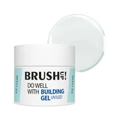 Żele do paznokci - Brushup Do Well With Building żel budujący do paznokci Ice Clear 12g - miniaturka - grafika 1