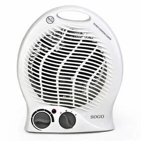 Termowentylator SOGO SS-18305 Biały - Ogrzewanie przenośne - miniaturka - grafika 1