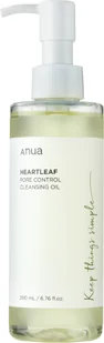 ANUA HEARTLEAF PORE CONTROL OLEJEK DO OCZYSZCZANIA TWARZY 200ML - Olejki do mycia twarzy - miniaturka - grafika 2