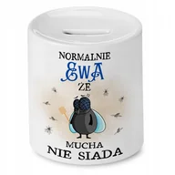 Skarbonki - Skarbonka Dla Ewy na Urodziny Idealny Prezent z Nadrukiem ze Zdjęciem - miniaturka - grafika 1