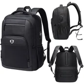 Plecaki szkolne i tornistry - Plecak Szkolny Młodzieżowy Na Laptopa Wodooporny Wielokomorowy Usb Miejski - miniaturka - grafika 1