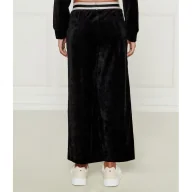 Spodnie sportowe damskie - Pinko UP Spodnie dresowe | flare fit - miniaturka - grafika 1