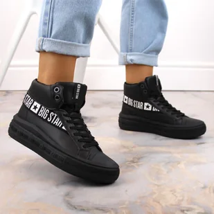 Buty sportowe ocieplane Big Star W INT1901 (kolor Czarny, rozmiar 37) - Buty sportowe damskie - miniaturka - grafika 2