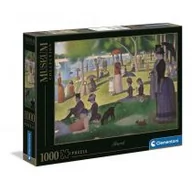 Puzzle - Clementoni Puzzle 1000 elementów. Museum. Seurat. Niedzielne popołudnie na wyspie Grande Jatte - miniaturka - grafika 1