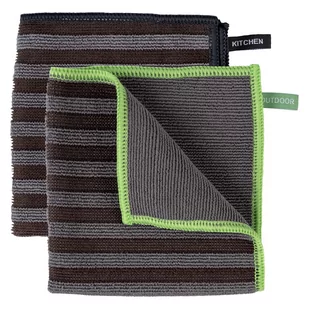 Zestaw 2 ręczników kuchennych z mikrofibry Wenko Black Outdoor Kitchen Migro - Ściereczki, gąbki, czyściki - miniaturka - grafika 1