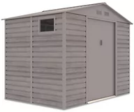 Altany ogrodowe - Domek Na Narzędzia Montreal 277X195Cm Light Wood - Hardmaister - miniaturka - grafika 1