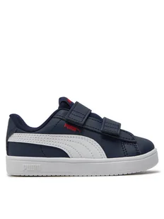 Puma Sneakersy Rickie Classic V Inf 394254-01 Granatowy - Buty dla chłopców - miniaturka - grafika 1