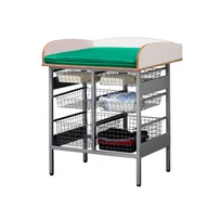 Wyposażenie pokoiku dziecięcego - Przewijak NEIL, z koszykami, bez zlewu, 800x800 mm - miniaturka - grafika 1