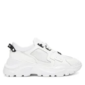 Sneakersy męskie - Sneakersy Versace Jeans Couture 78YA3SC4 Biały - miniaturka - grafika 1