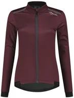 Kurtki damskie - Damska Kurtka Rowerowa  Rogelli Lds Cycling Winterjacket Pesara | Claret - Rozmiar Xl - miniaturka - grafika 1