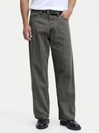 Spodnie męskie - Jack&Jones Jeansy Dave Original 12290242 Szary Baggy Fit - miniaturka - grafika 1