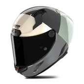 Kaski motocyklowe - Kask Integralny Nolan X-804 RS Blocco Zielony Szary/Szary Lava/Kość Słoniowa BłyszczącyXL - miniaturka - grafika 1