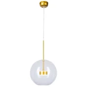 Lampy sufitowe - Step into Design Lampa wisząca BUBBLES 1 LED złota 3000 K ST-0801-1 Step Into Design ST-0801-1 gold - miniaturka - grafika 1