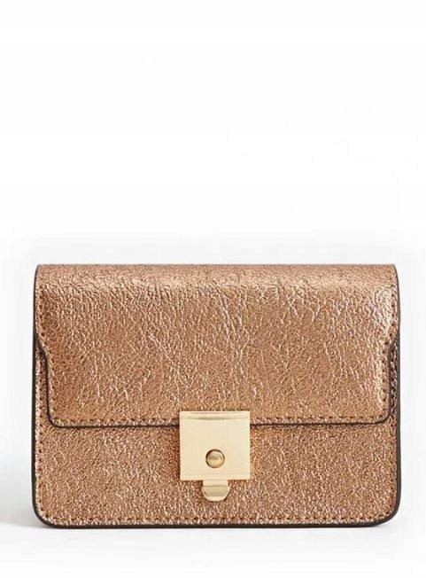 Torebka Damska Na Pasku Metaliczna Mała 1Pjt